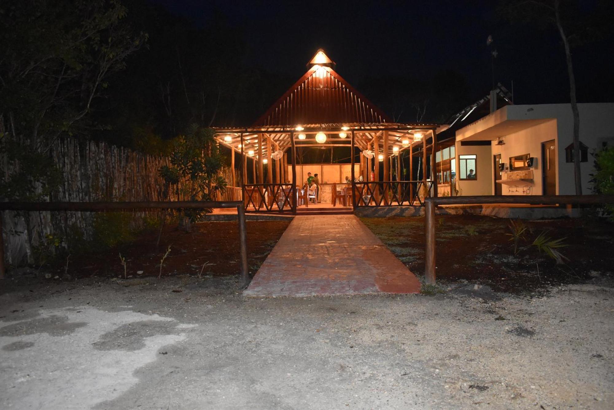 Vila Eco Aldea Kinich Ahau Xpujil Exteriér fotografie