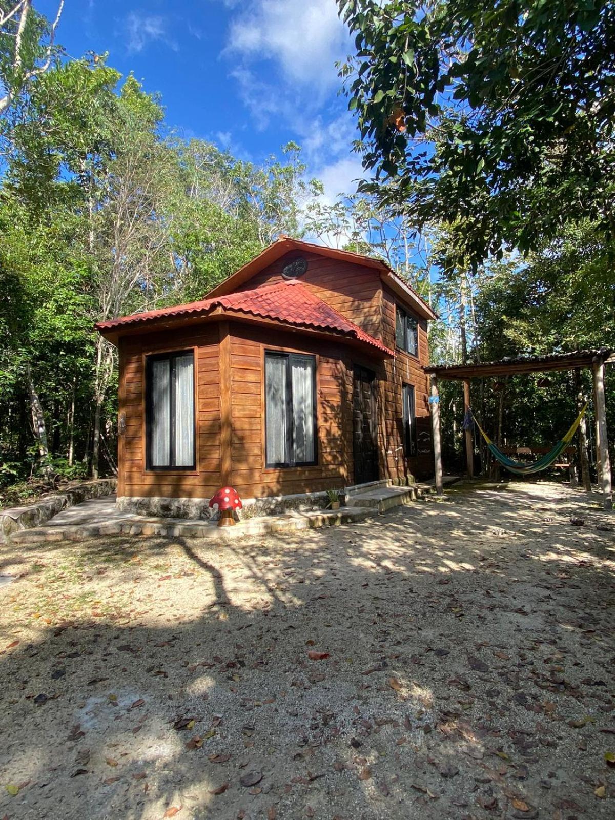 Vila Eco Aldea Kinich Ahau Xpujil Exteriér fotografie